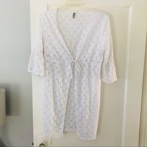 Lace Swim Cover-Up
